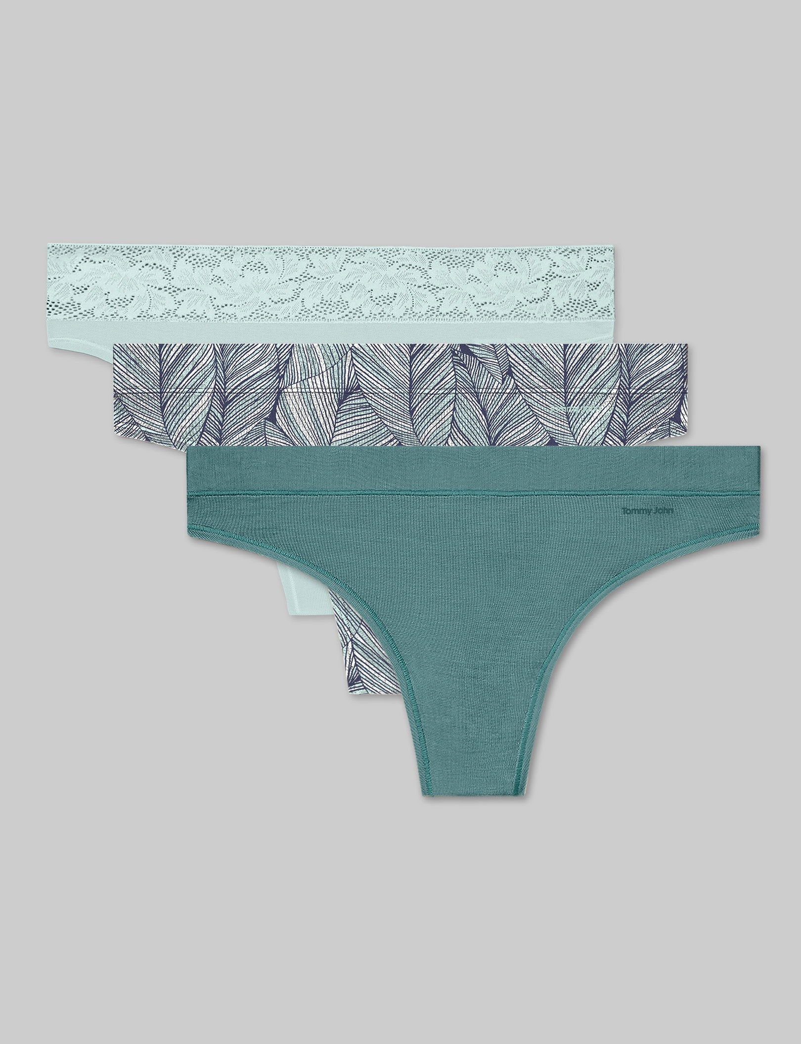 Women's Second Skin Thong (3-Pack)