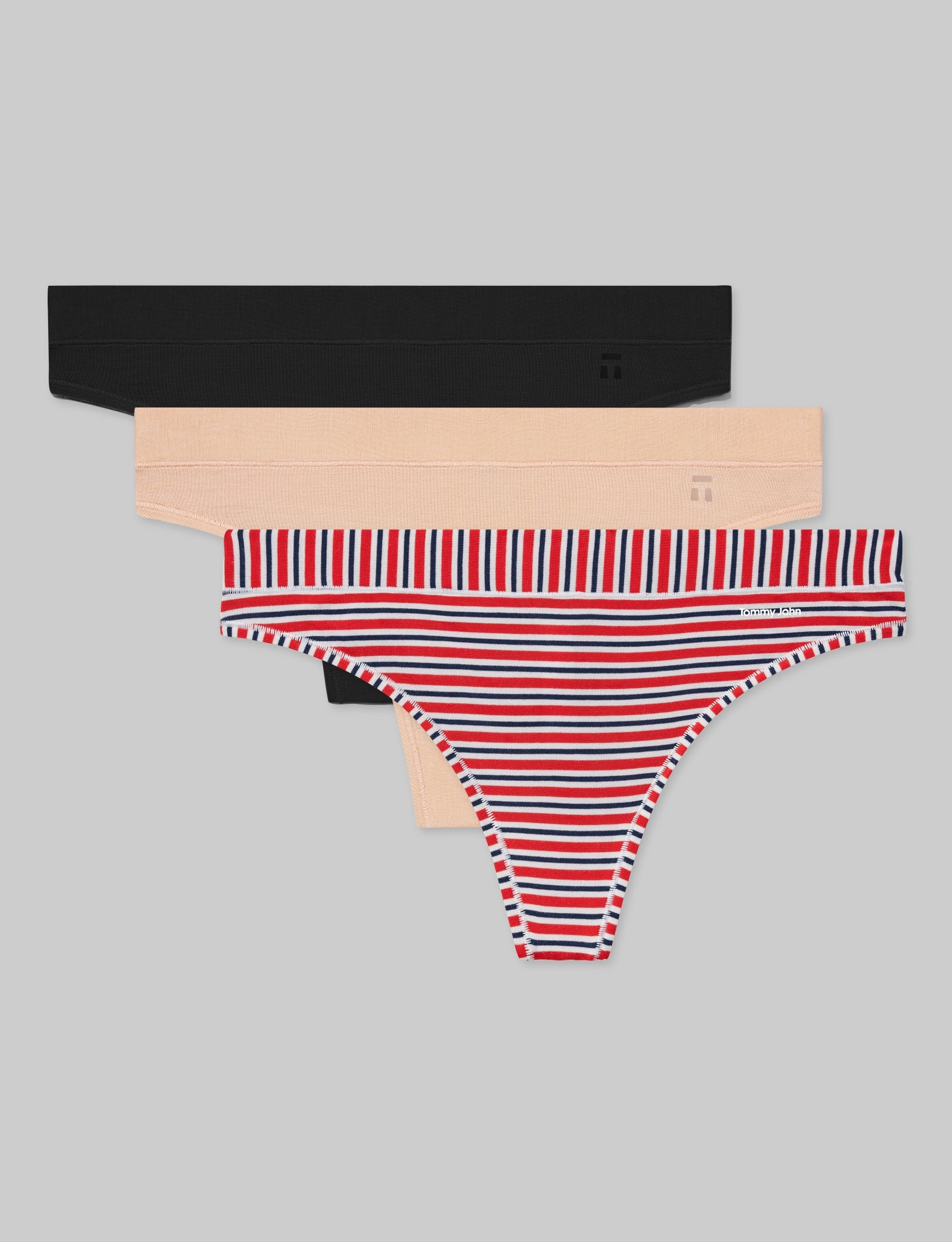 Women's Second Skin Thong (3-Pack)