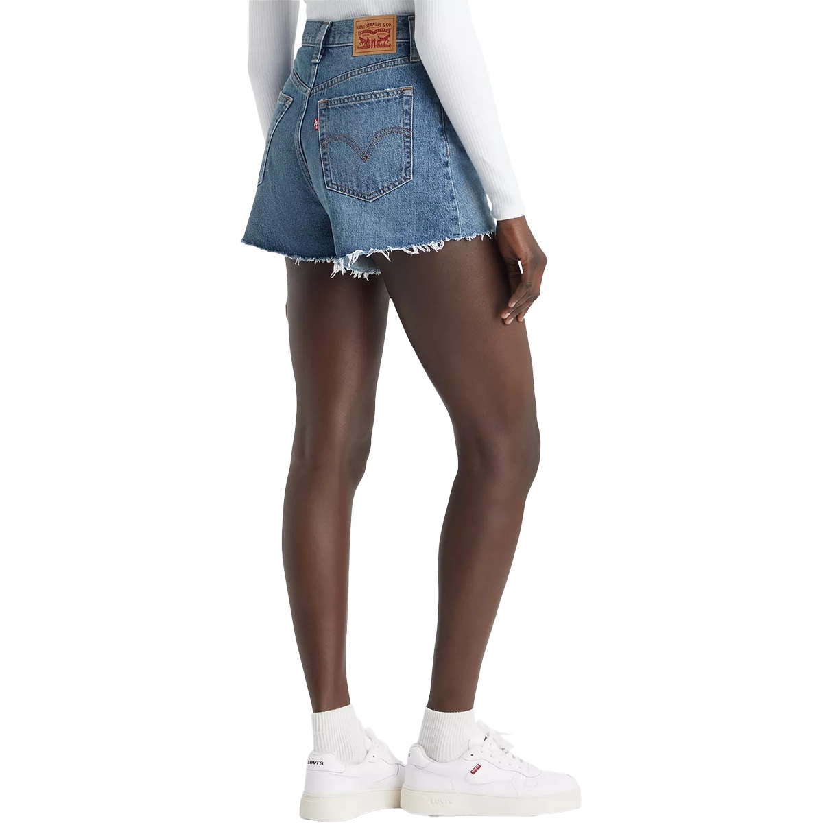 Women's High-Waisted Mom Short