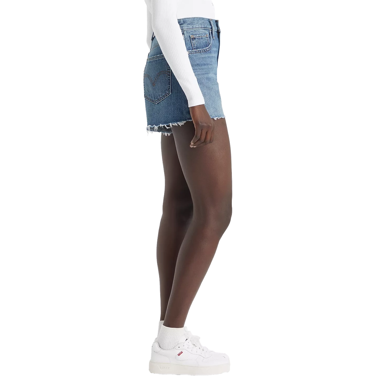 Women's High-Waisted Mom Short