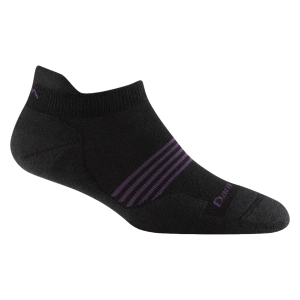 Women's No Show Tab Lightweight w/ Cushion Black (1112)
