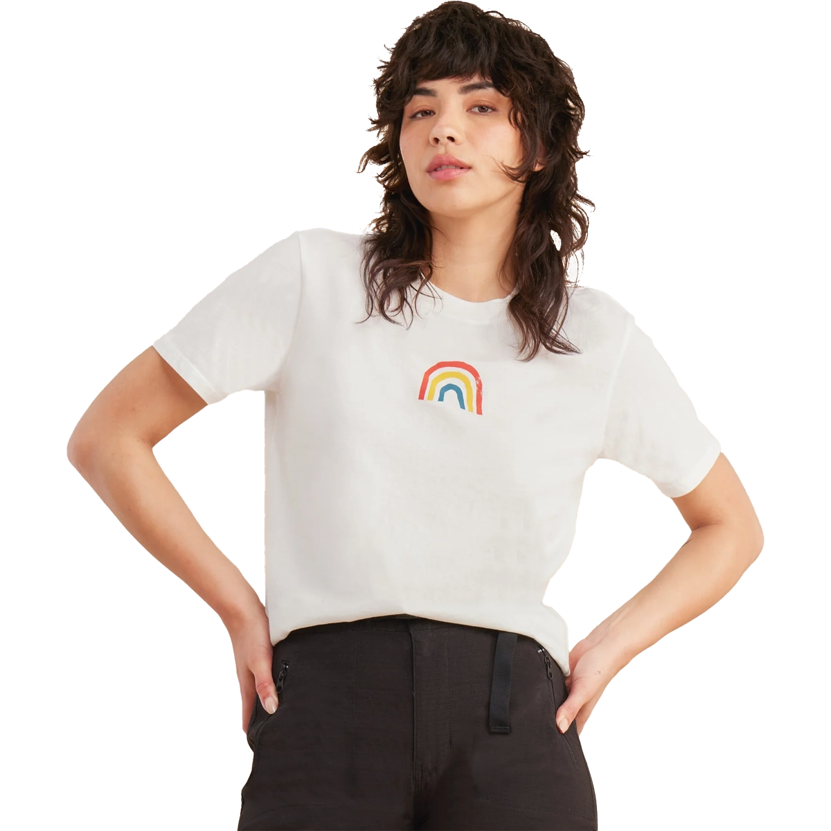 Women's Rainbow Short Sleeve Tee