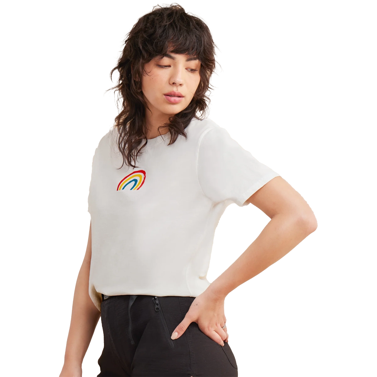 Women's Rainbow Short Sleeve Tee